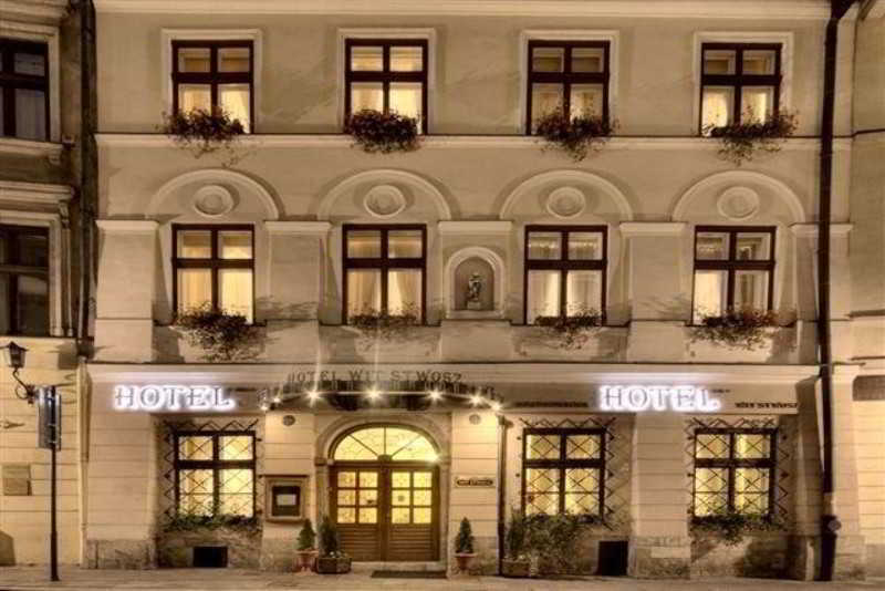 Hotel Wit Stwosz Cracóvia Exterior foto